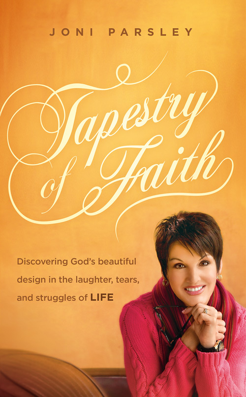 The Cover of Joni Parsley's new book - Tapestry of Faith